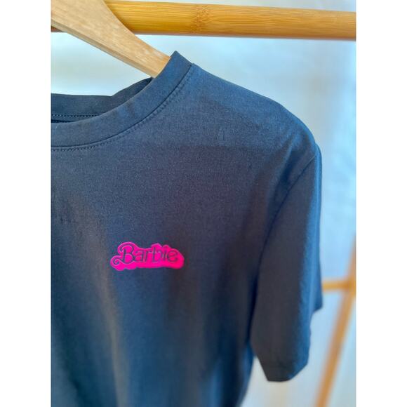 Primark Men's Black Barbie Logo Tshirt - Picture 6 of 8